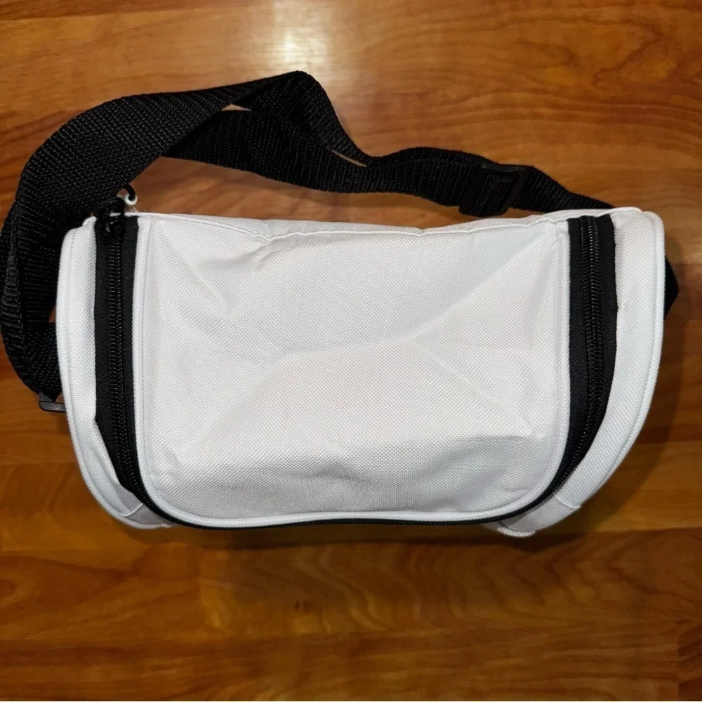 White Claw Hard Seltzer Small White Insulated Cooler Lunchbox Bag with Strap HTF